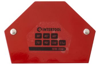 Держатель магнитный для сварки Intertool - 11кг трапеция (MW-0001)