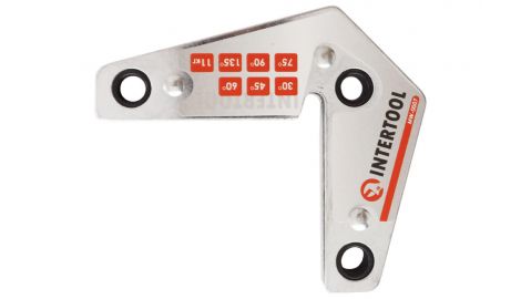 Держатель магнитный для сварки Intertool - 11кг угольник (MW-0007), 159177