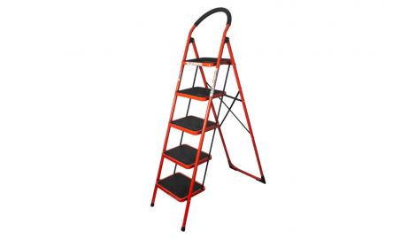 Драбина Intertool - 5 ступенів x 1215 мм (LT-0039), 254109