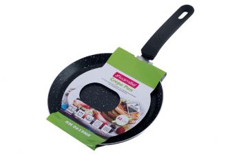 Сковорода для млинців антипригарна Kamille - 220 мм мармур (0619MR)