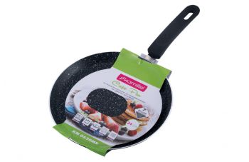 Сковорода для млинців антипригарна Kamille - 240 мм мармур (0620MR)