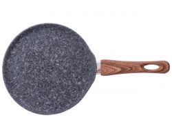 Сковорода для млинців антипригарна Kamille - 240 мм Granite (4171)
