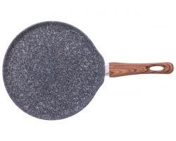 Сковорода для млинців антипригарна Kamille - 280 мм Granite (4172)