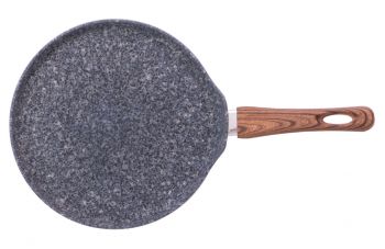 Сковорода для млинців антипригарна Kamille - 280 мм Granite (4172)