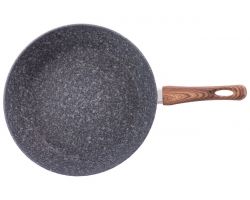 Сковорода антипригарная Kamille - 300 мм Granite глубокая (4168)
