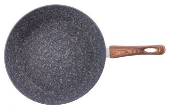 Сковорода антипригарна Kamille - 300 мм Granite глибока (4168)