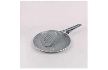Сковорода для млинців антипригарна Maestro - 250 мм Granite з лопаткою (MR-1212-25)