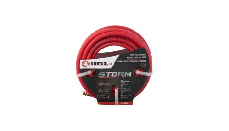 Шланг повітряний Intertool - 6 x 11 мм x 10 м гібридний Storm (PT-1761), 165171