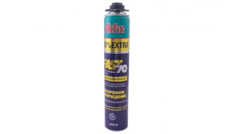 Піна монтажна Akfix - 850 мл x 70 л Fast PRO (FAST70), 210715